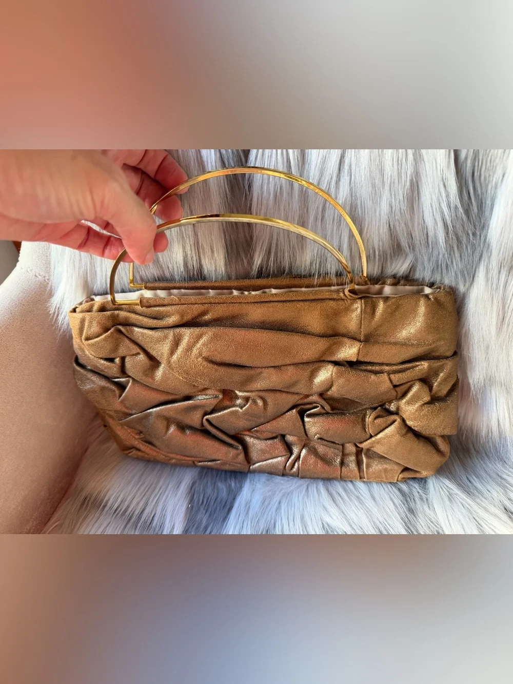 Vintage Jady Su Metallic Bag